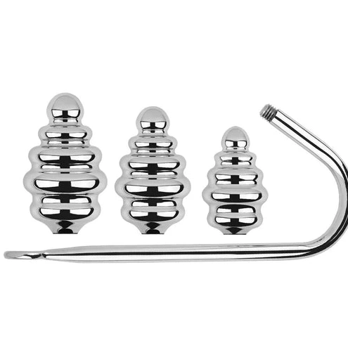 Anal Ribbed GreatBenefit Screw-in 8826 Hook Set 1109